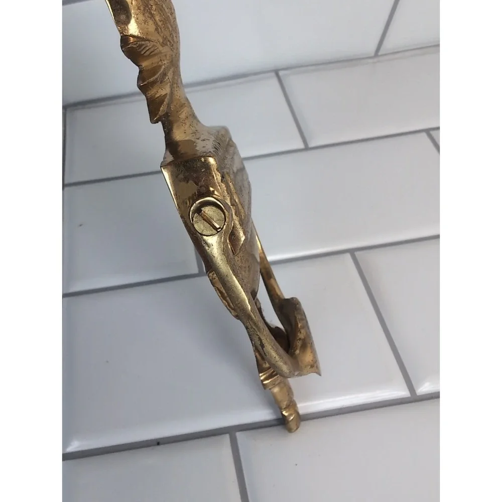 Door Knocker Solid Brass Pineapple Victorian Vintage Art Engraveable Beautiful